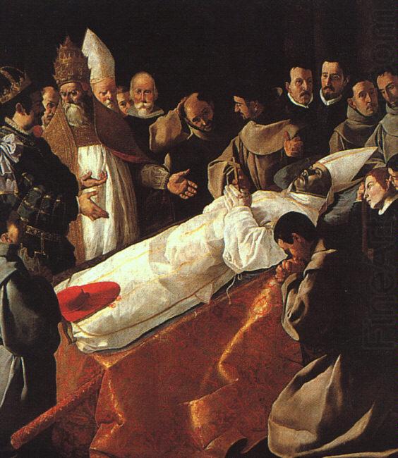 The Lying in State of St.Bonaventura, Francisco de Zurbaran
